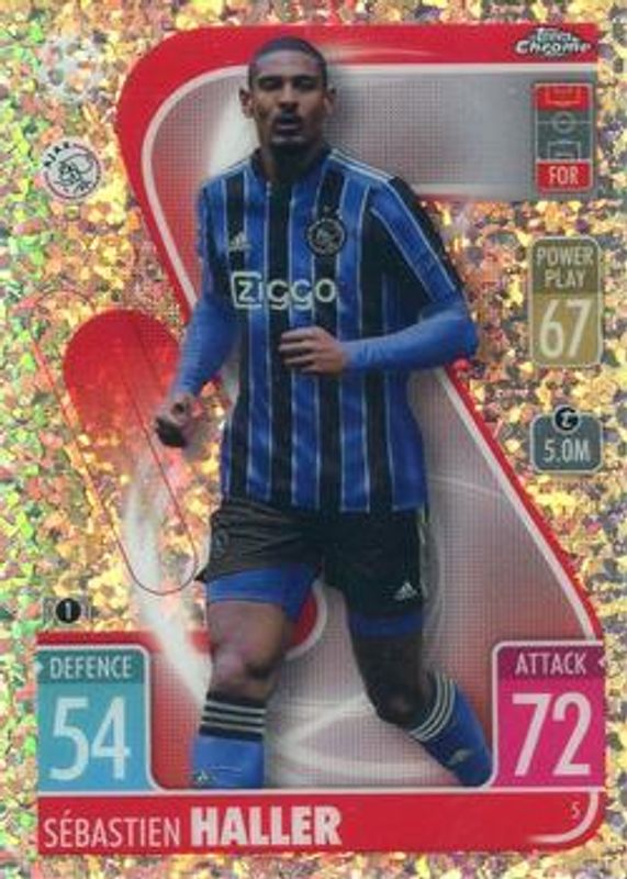 2021 Topps Chrome Match Attax UEFA Champions League & Europa League #5 Speckle