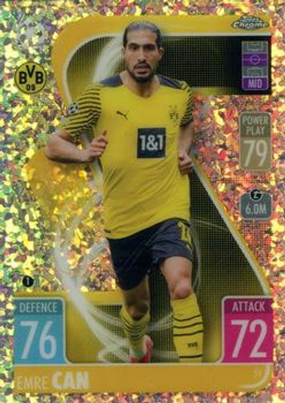 2021 Topps Chrome Match Attax UEFA Champions League & Europa League #59 Speckle