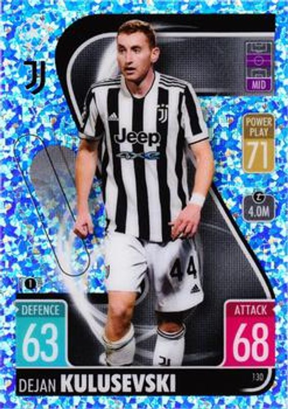 2021 Topps Chrome Match Attax UEFA Champions League & Europa League #130 Speckle