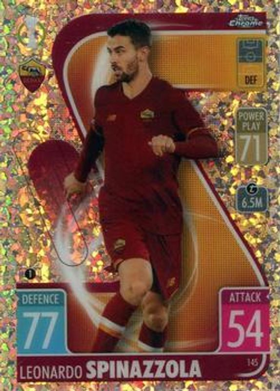 2021 Topps Chrome Match Attax UEFA Champions League & Europa League #145 Speckle