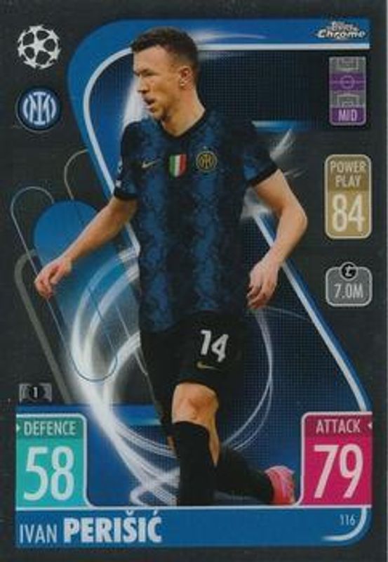 2021 Topps Chrome Match Attax UEFA Champions League & Europa League #116 Base