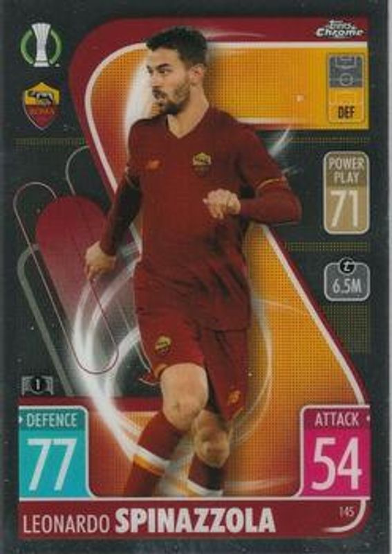 2021 Topps Chrome Match Attax UEFA Champions League & Europa League #145 Base