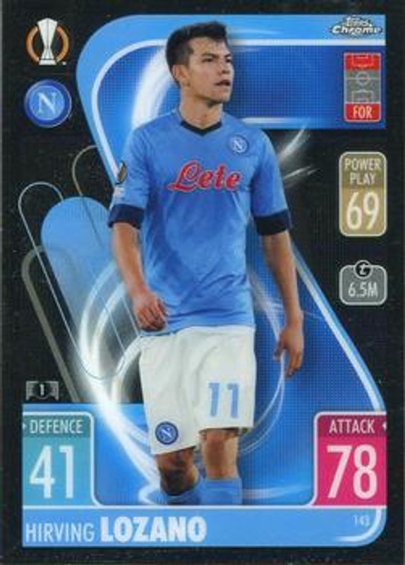 2021 Topps Chrome Match Attax UEFA Champions League & Europa League #143 Base
