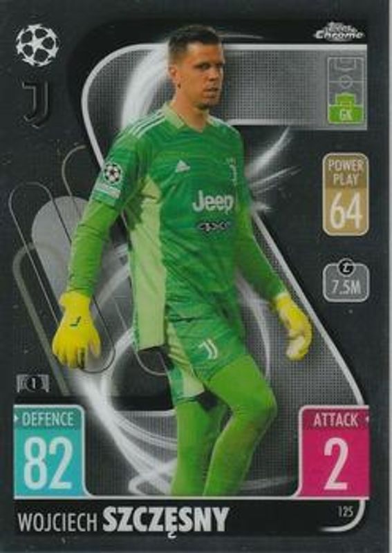 2021 Topps Chrome Match Attax UEFA Champions League & Europa League #125 Base