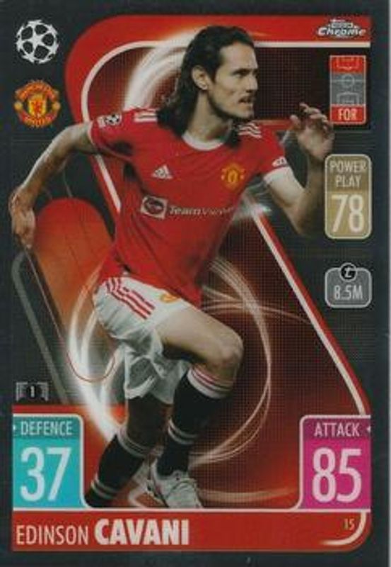 2021 Topps Chrome Match Attax UEFA Champions League & Europa League #15 Base