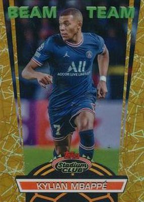 2021 Topps Stadium Club Chrome UEFA Champions League #BT-KM 1992 Beam Team - Gold Refractor /50