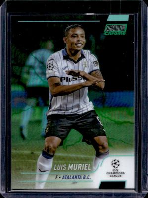 2021 Topps Stadium Club Chrome UEFA Champions League #71 Aqua Green Electric Charge Refractor /199