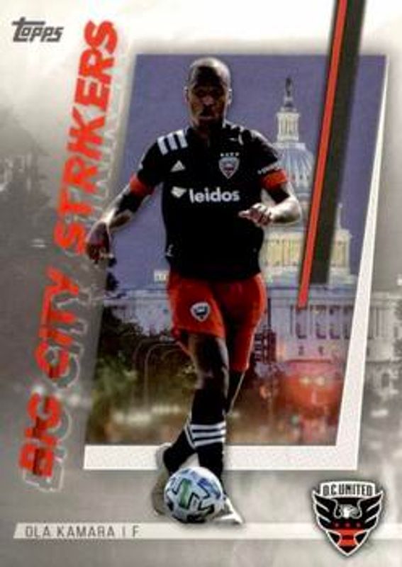 2021 Topps MLS #BCS-12 Big City Strikers