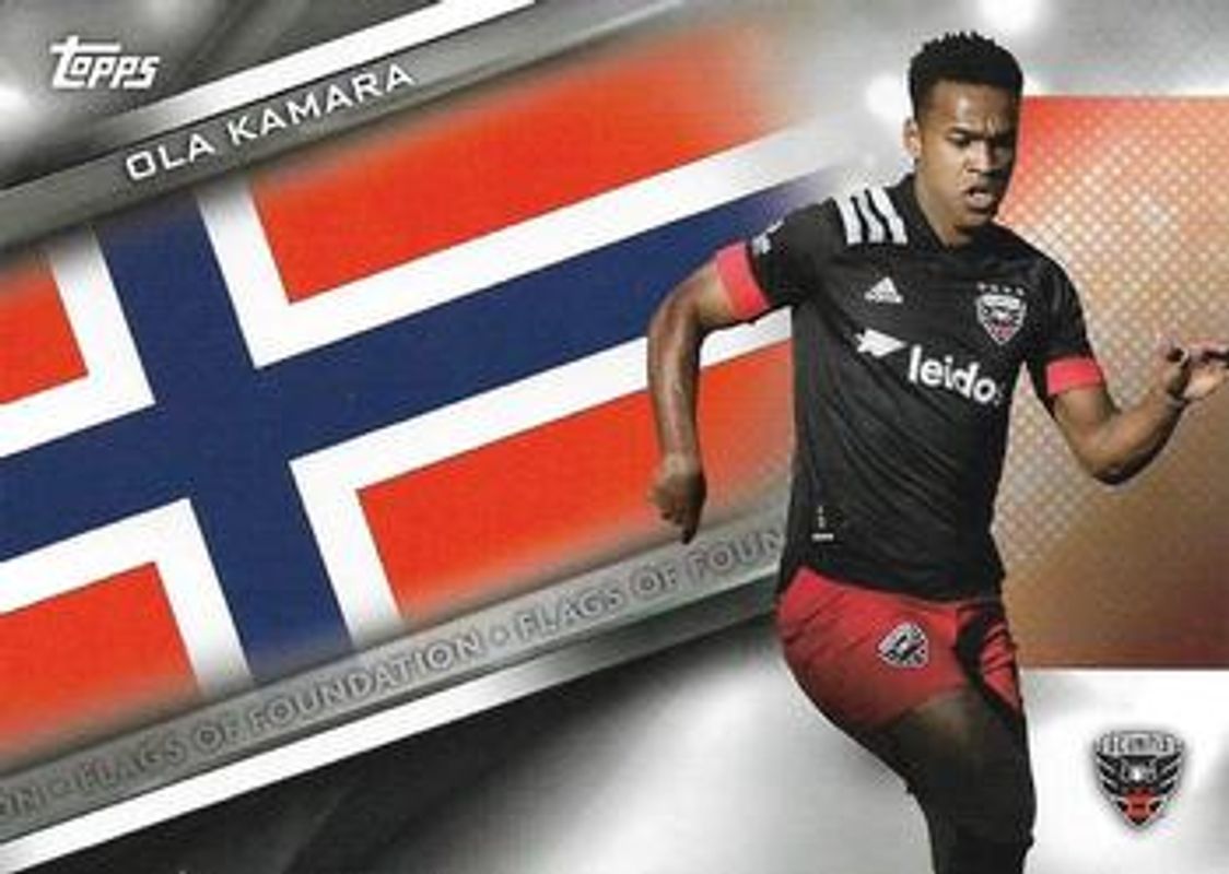 2021 Topps MLS #FF-19 Flags of Foundation