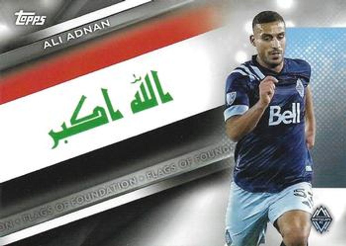 2021 Topps MLS #FF-12 Flags of Foundation