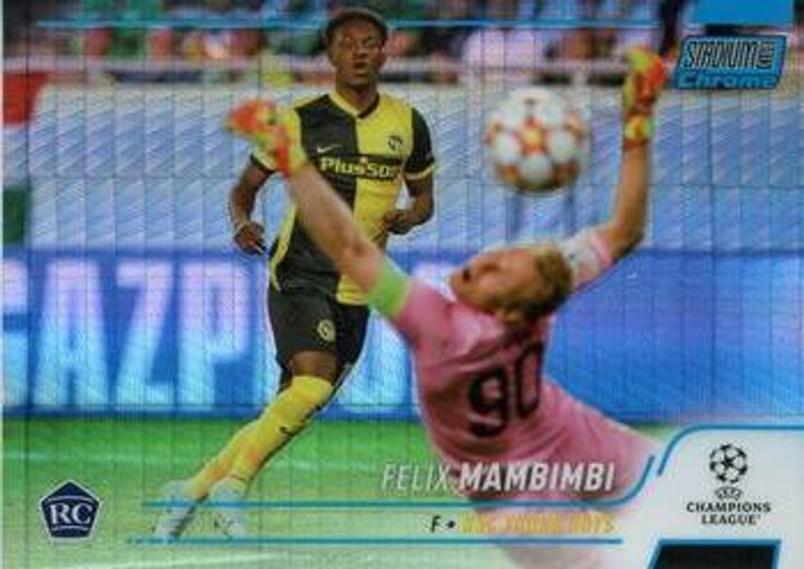 2021 Topps Stadium Club Chrome UEFA Champions League #37 Blue Prism Refractor