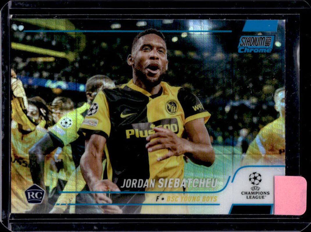 2021 Topps Stadium Club Chrome UEFA Champions League #70 Blue Prism Refractor