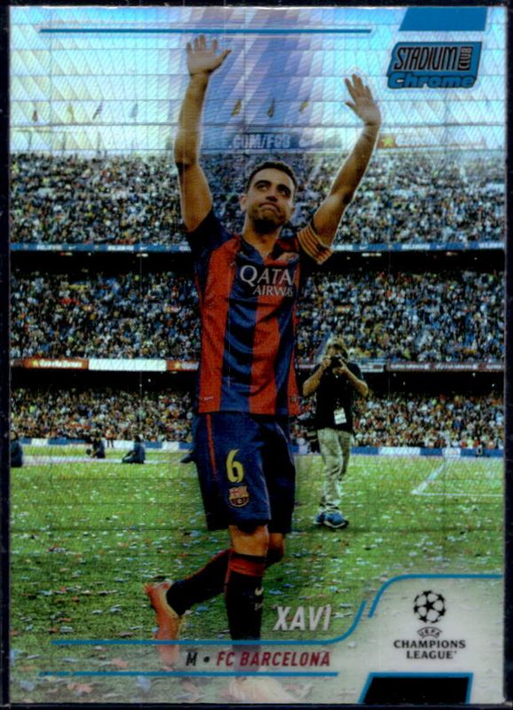 2021 Topps Stadium Club Chrome UEFA Champions League #6 Blue Prism Refractor