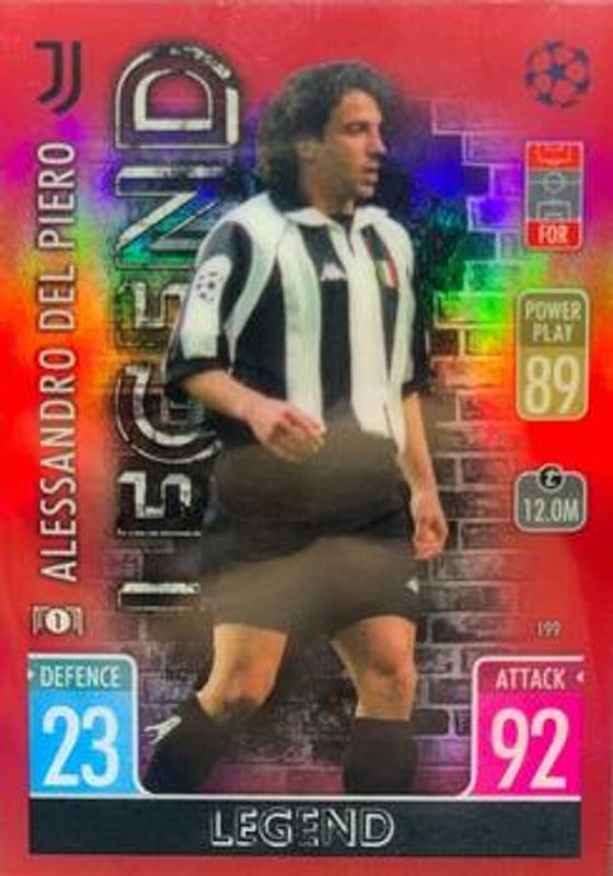 2021 Topps Chrome Match Attax UEFA Champions League & Europa League #199 Red /5