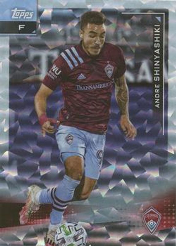 2021 Topps MLS #75 Icy White Foil