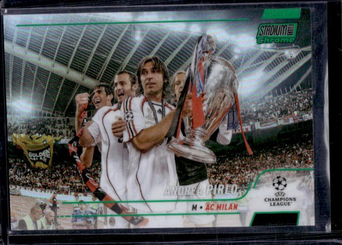 2021 Topps Stadium Club Chrome UEFA Champions League #21 Green Refractor /150