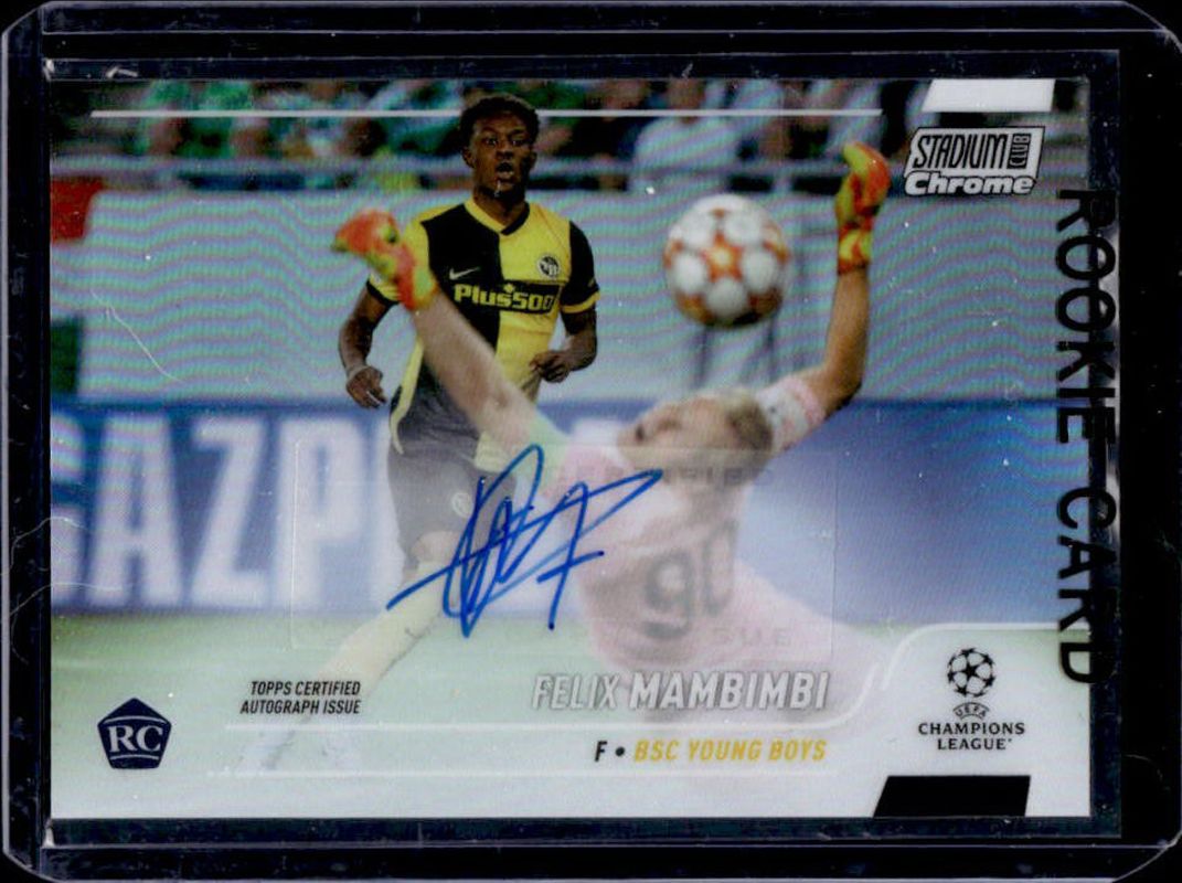 2021 Topps Stadium Club Chrome UEFA Champions League #CA-FM Chrome Autographs