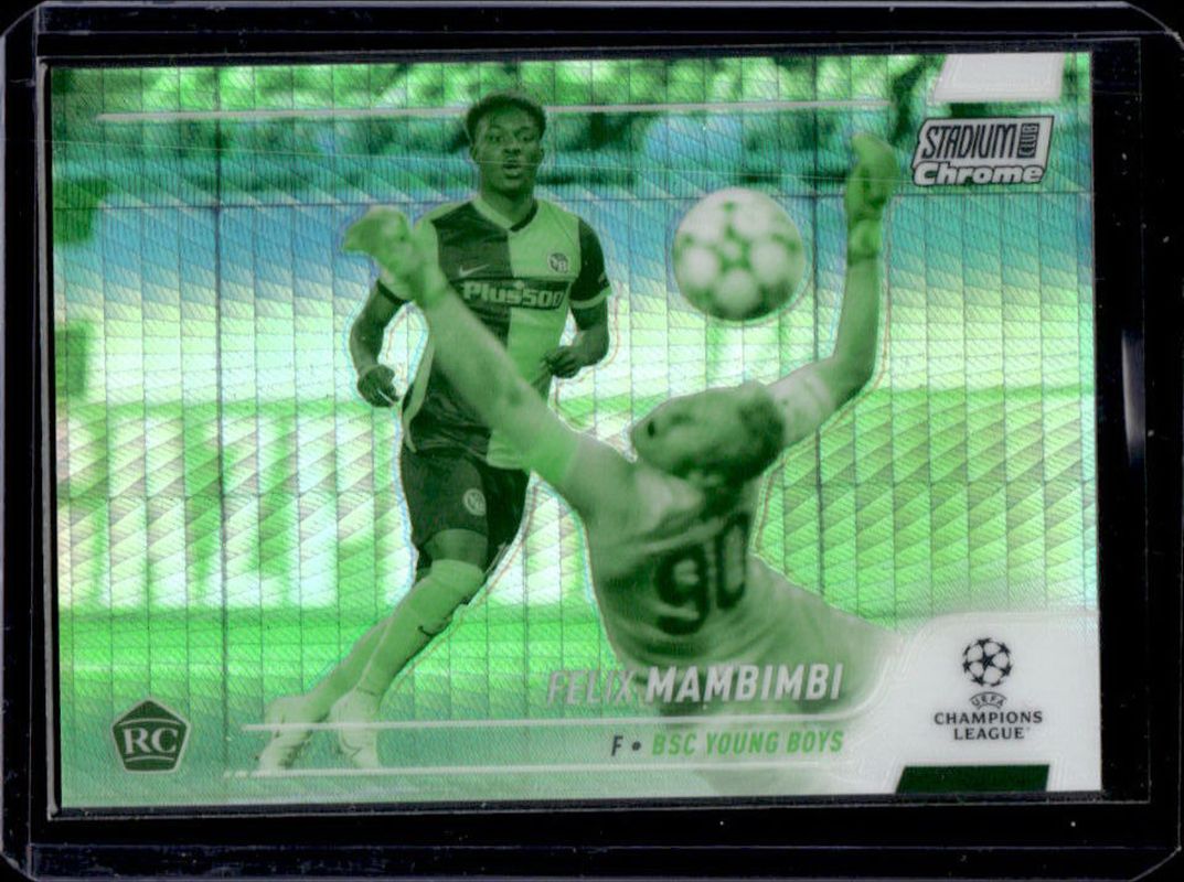 2021 Topps Stadium Club Chrome UEFA Champions League #37 Night Vision Prism Refractor /175