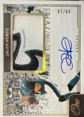2020 One #14 Rookie Patch Auto - Gold /10