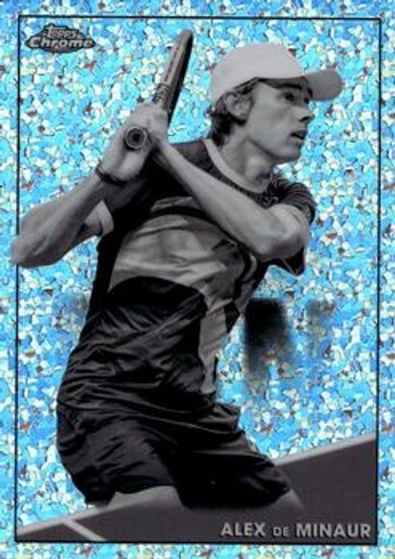 2021 Topps Chrome #16 Black & White Mini Diamond