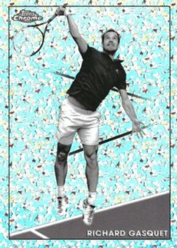 2021 Topps Chrome #25 Black & White Mini Diamond