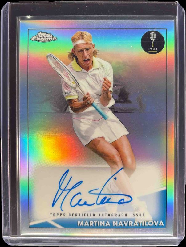 2021 Topps Chrome #CA-MN Chrome Autographs /50