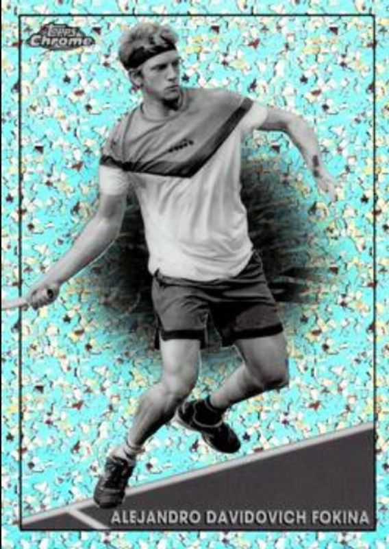 2021 Topps Chrome #15 Black & White Mini Diamond