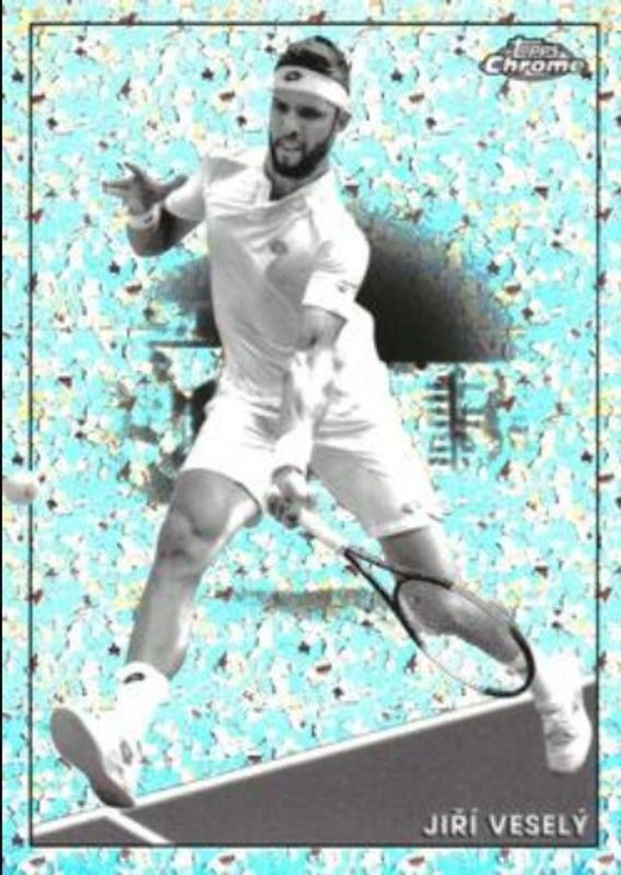 2021 Topps Chrome #68 Black & White Mini Diamond