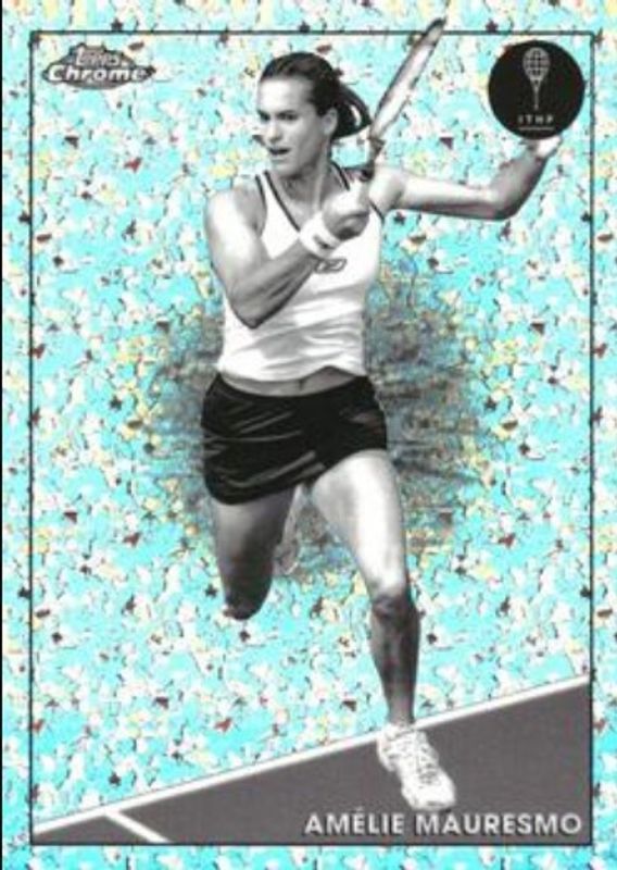 2021 Topps Chrome #43 Black & White Mini Diamond