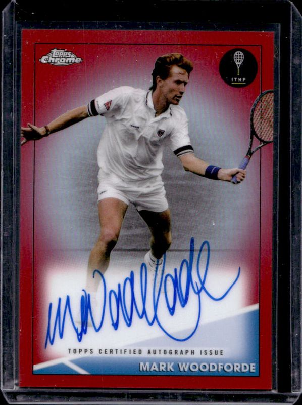 2021 Topps Chrome #CA-MW Chrome Autographs - Red /5