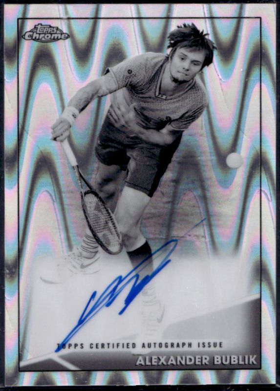2021 Topps Chrome #CA-ABB Chrome Autographs - B&amp;W Mini Diamond /5