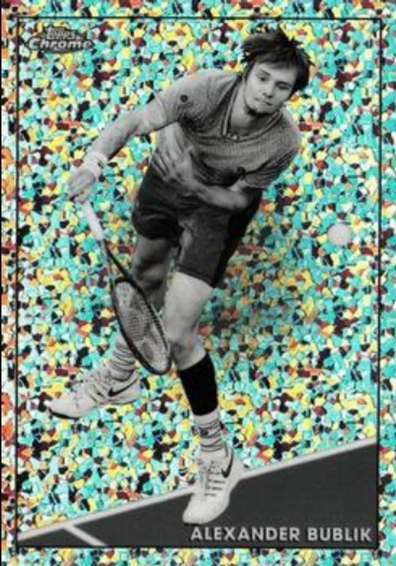 2021 Topps Chrome #10 Black & White Mini Diamond