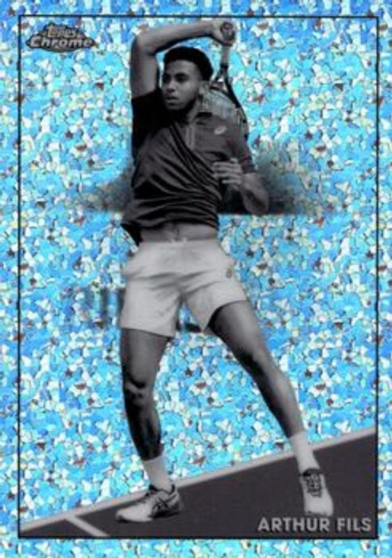 2021 Topps Chrome #81 Black & White Mini Diamond