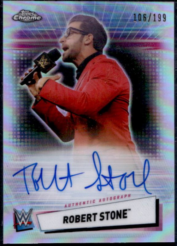 2021 Topps Chrome WWE #A-RS Autographs /199