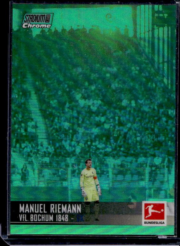 2021 Topps Stadium Club Chrome Bundesliga #27 Green Refractor /99
