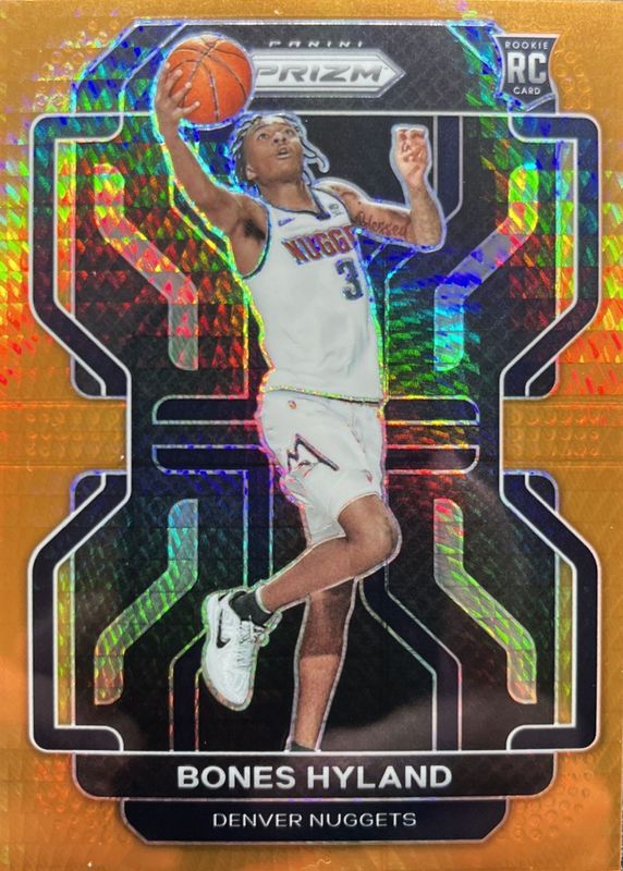 2021 Prizm #302 Factory Set Orange Hyper