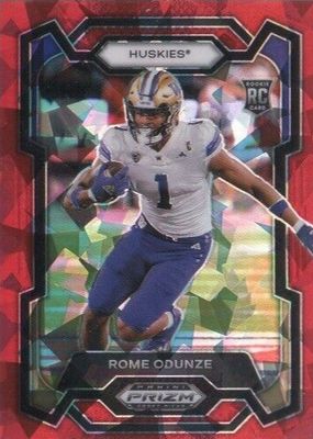 2024 Prizm Draft Picks #111 Red Ice