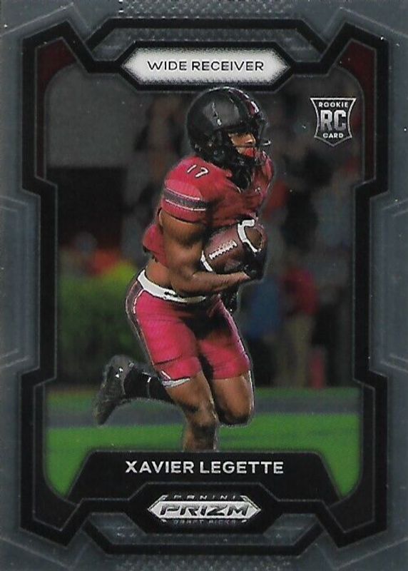 Xavier Legette 2024 Prizm Draft Picks #152 Base Rookie RAW