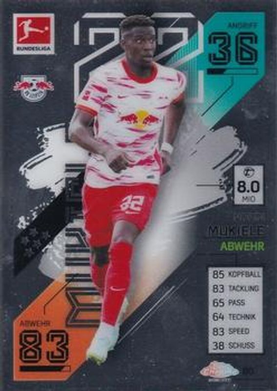 2021 Topps Chrome Match Attax Bundesliga #80 Base