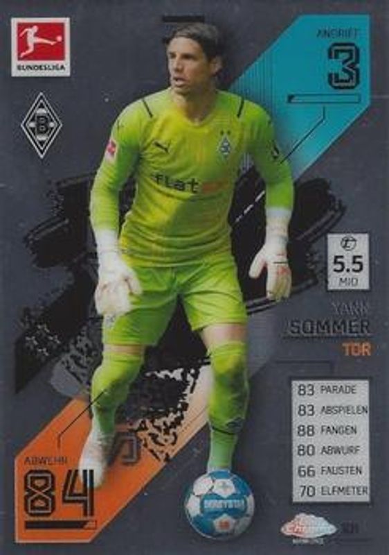 2021 Topps Chrome Match Attax Bundesliga #101 Base