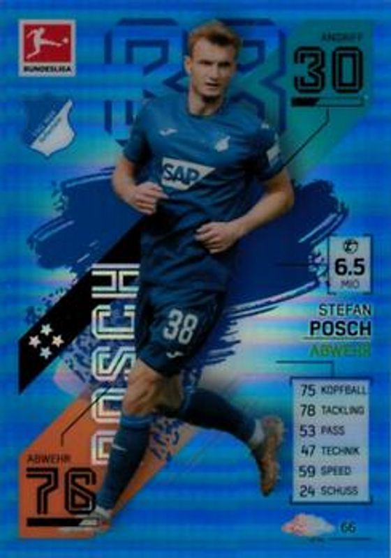 2021 Topps Chrome Match Attax Bundesliga #66 Blue /150