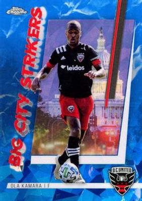 2021 Topps Chrome MLS Sapphire Edition #BCS-11 Big City Strikers