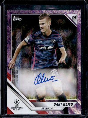 2021 Topps UEFA Champions League Jade Edition #BA-DO Autographs - Lavender Jade /15