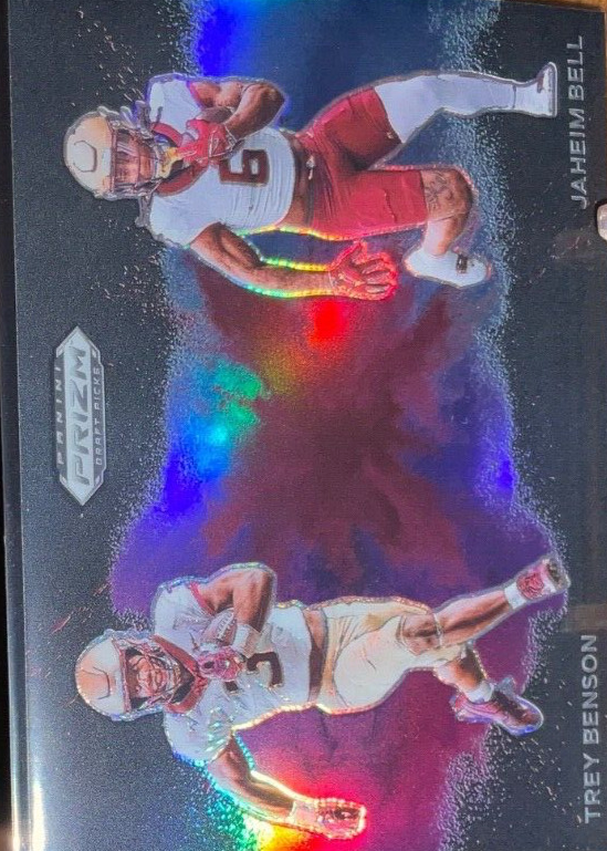 Jaheim Bell / Trey Benson 2024 Prizm Draft Picks #CBD-FSU2 Black