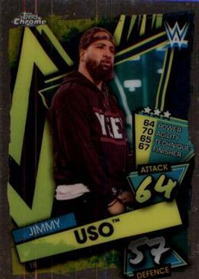 2021 Topps Chrome Slam Attax WWE #18 Base