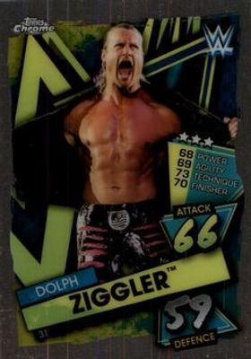 2021 Topps Chrome Slam Attax WWE #31 Base