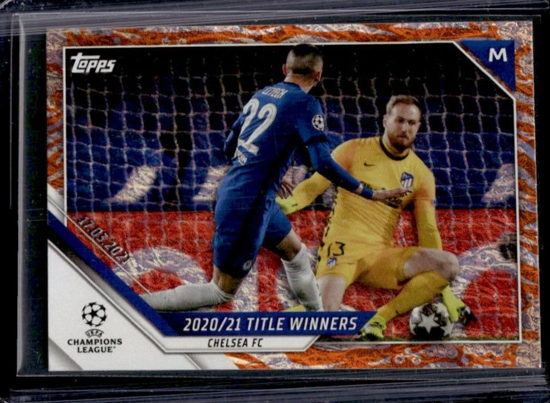 2021 Topps UEFA Champions League Jade Edition #16 Year of the Tiger /75