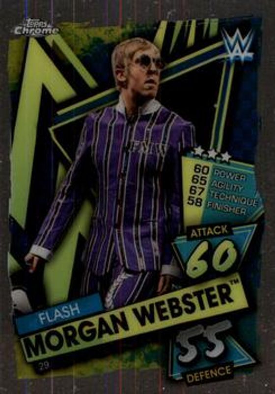 2021 Topps Chrome Slam Attax WWE #29 Base
