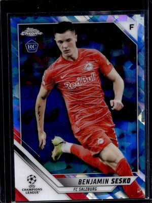 2021 Topps Chrome UEFA Champions League Sapphire Edition #187 Base