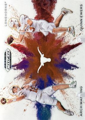 2024 Prizm Draft Picks #CBD-TEX3 Color Blast Duals /(SSP)